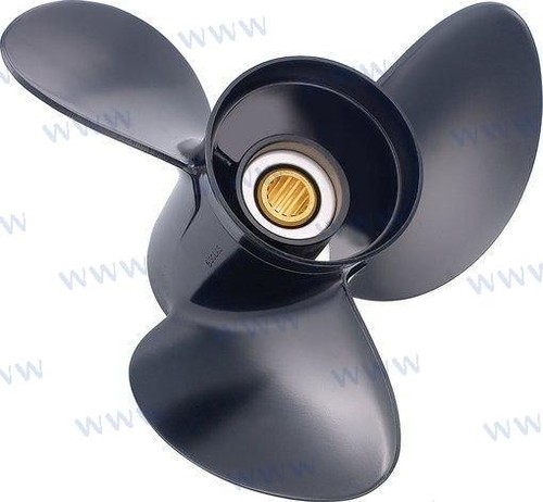 Aluminum boat propeller - aluminum,