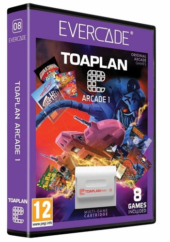 Evercade toaplan cartridge - toaplan, 1