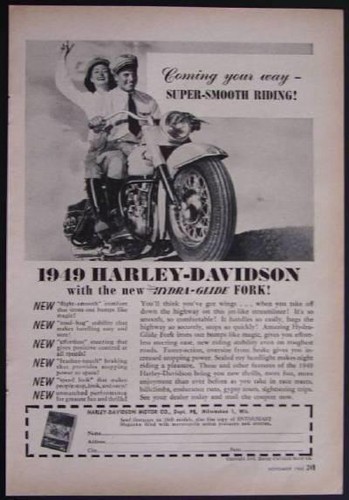 1949 harley davidson - 1949,