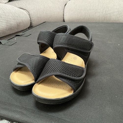 Fly flot black mesh sandals - fly,