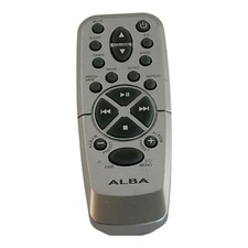 ALBA VCD401 CD HIFI GENUINE REMOTE CONTROL FULLY CLEANED TESTED & WORKING