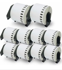 62mm- Compatible Thermal Labels DK-22205 DK22205 Fits Brother Printer WITH FRAME