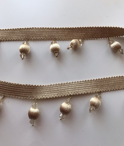 Curtain lace tassel beaded - lace,