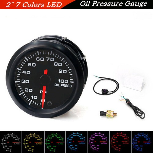 52mm colors led 12v car - 52mm,