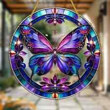 Art Deco Butterfly Suncatcher