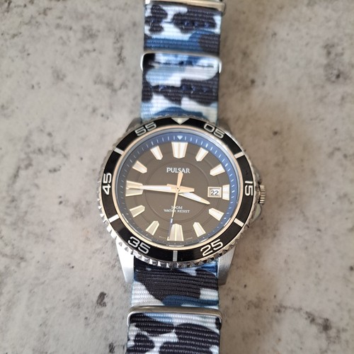 Pulsar navy dial and - ,