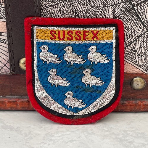 Vintage patch sussex england - patch,
