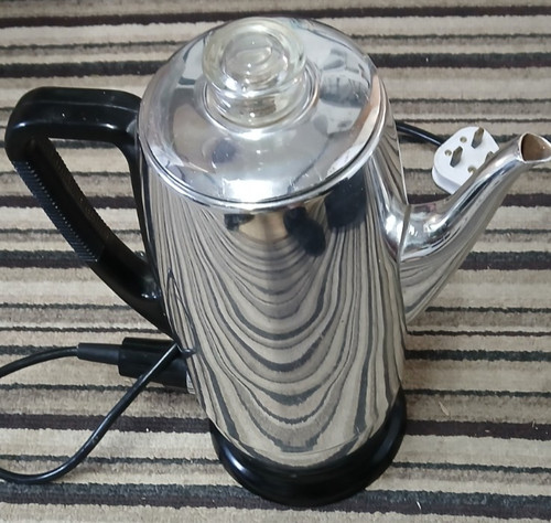 Vintage chrome coffee - chrome,