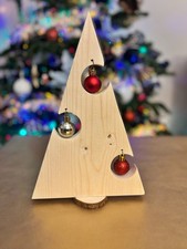 Pine wooden christmas tree