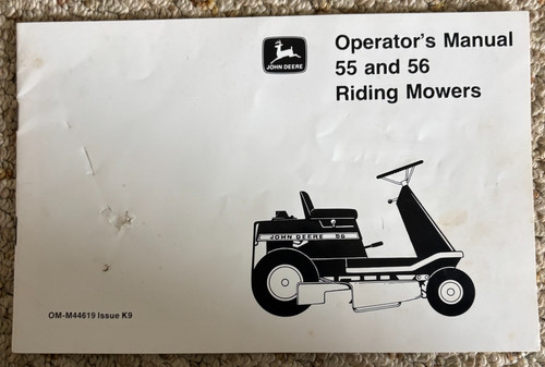 John deere 56 - &, riding