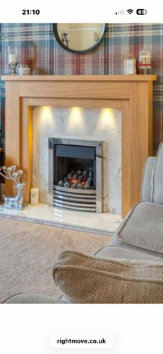 Flavel opulence inset gas fire - inset,