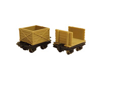 ROCO 4 Wheel Wagons X2