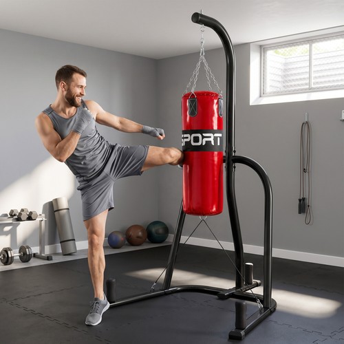 Punching bag with - punching,