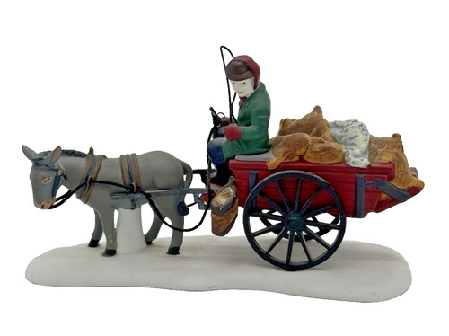 Dept dickens village donkey - dickens,