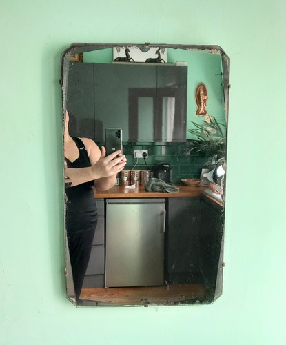 Vintage art deco large angled - large,