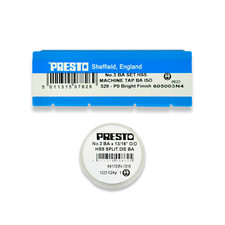 Presto 3BA Taps Dies HSS