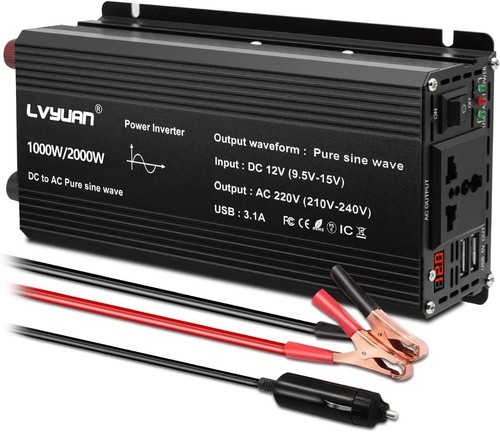 Pure sine wave inverter - inverter, 12v