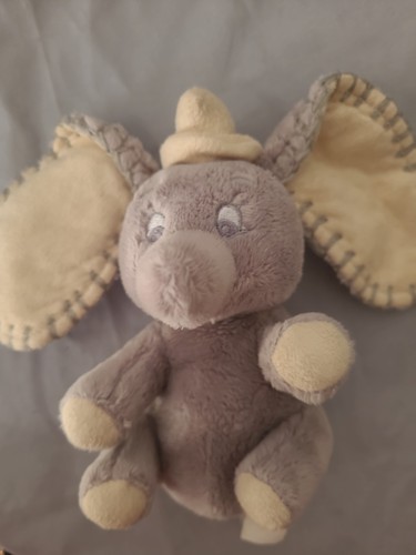 Disney grey dumbo plush toy - grey,