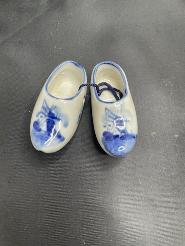 Pair vintage dutch delft - vintage,