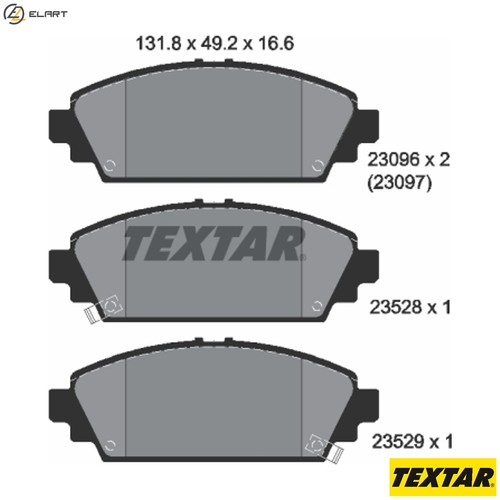 Brake pad set - brake,