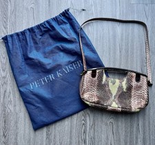 Peter Kaiser Clutch bag with strap.