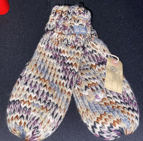 Fat face ladies mittens - fat,