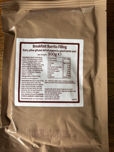 British army mod mre ration - mod,