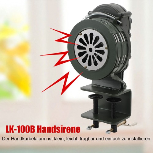 100b handheld siren - lk-100b,