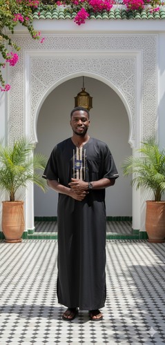 Men moroccan thobe islamic - men's,
