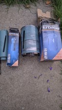 Set of two core drill bits 52 and 107mm with accessories