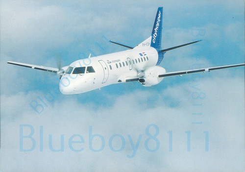 Klm cityhopper saab 340b phksh - klm,