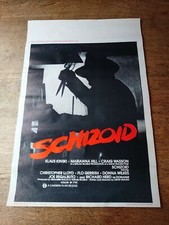Vintage Film Poster SCHIZOID