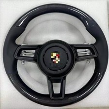 CARBON BLACK Porsche Steering