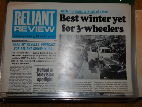 Reliant review newspaper - review, no