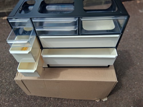 Small parts storage drawers - parts,