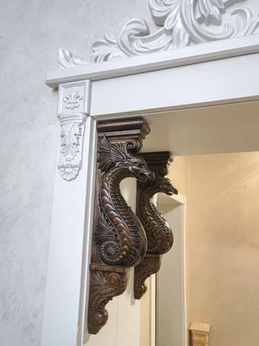 Large dragon corbel unique - dragon,