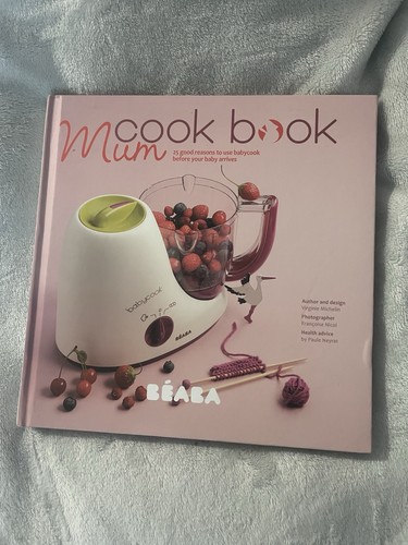 Beaba mum cookbook hardcover - cookbook,