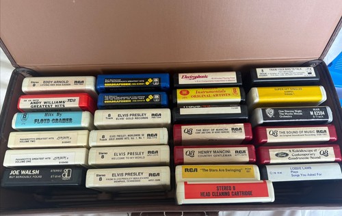 Eight track tapes lot - track, 27