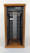 Wood Veneer CD Storage Tower