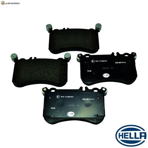 Brake pad set - , db