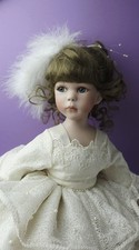 Ballerina Porcelain Doll 21in By Alberon Limited Edition
