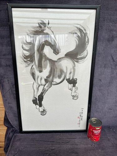 Large framed chinese 1950s - large,