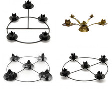 Metal Advent Candle Holders /