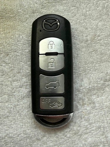 Mazda smart key fob button - mazda,