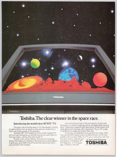 Toshiba fst tv magnum - 30",