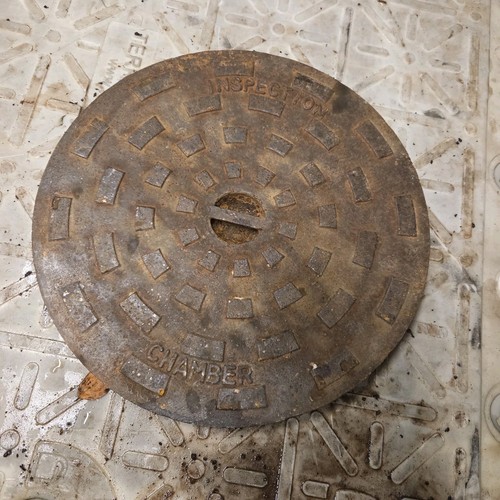 Cast iron manhole - cast,