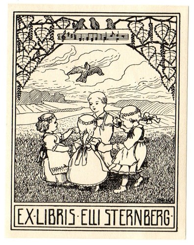 Anonym exlibris für elli - exlibris,