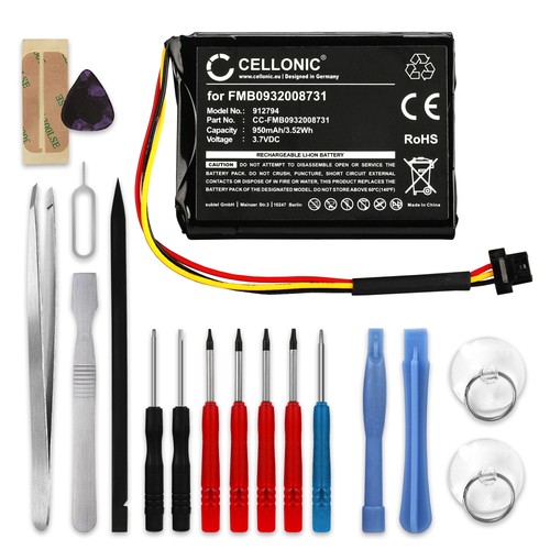 Tomtom sat nav - 1x, battery