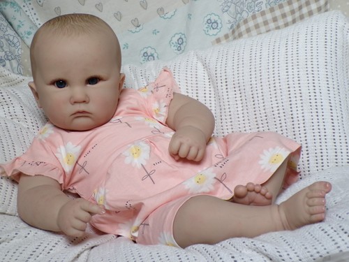 Reborn baby girl doll - girl, ~