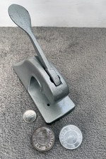 Vintage Cast Iron Paper Stamp Embosser Press Industrial